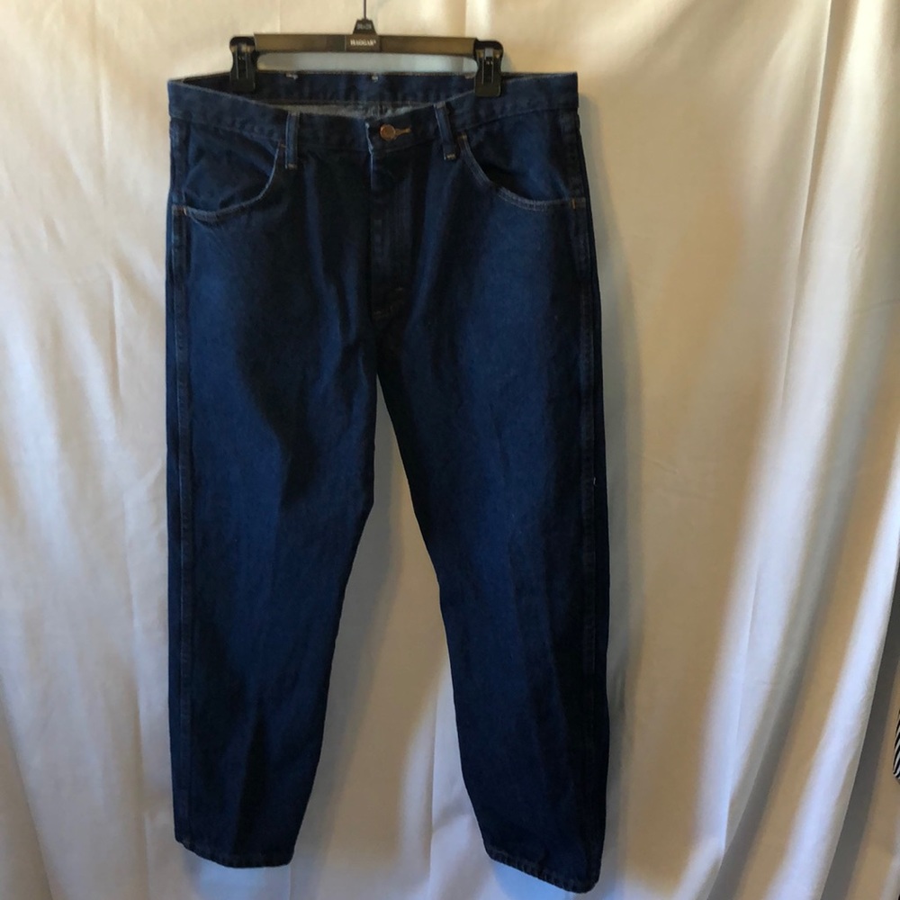 Rustler blue jeans 36/29